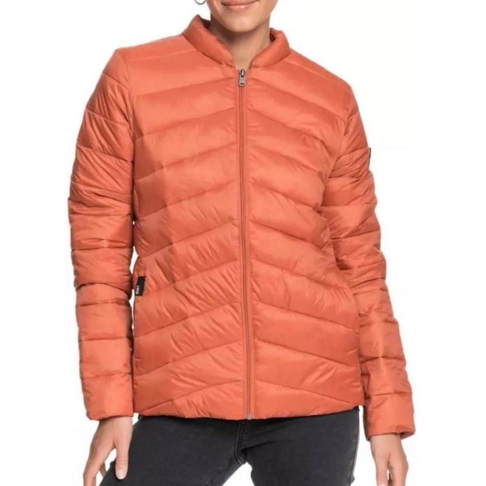 Orange Roxy puffer jacket - Picture 4 of 4